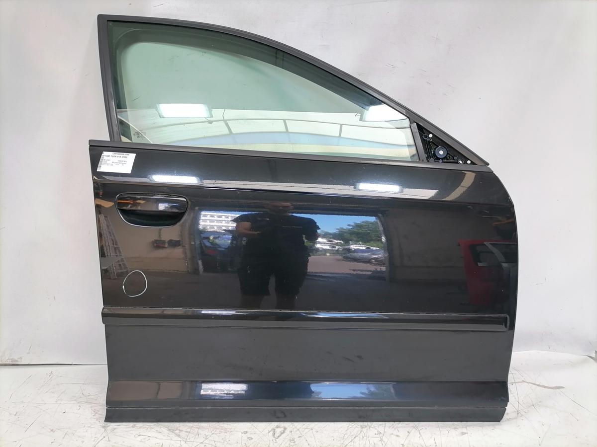 Audi A3 8P original T&uuml;r vorn rechts LZ9Y Phantomschwarz 5-T&uuml;rer Bj.2007